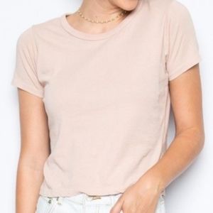 Brandy Melville pink tee